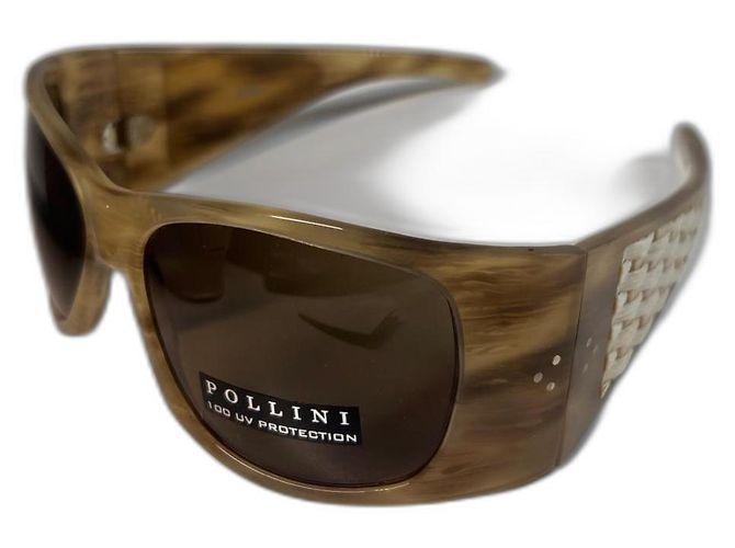Occhiali da sole Pollini tartaruga Marrone