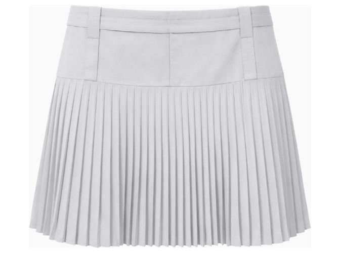 Falda plisada Guy Laroche gris
