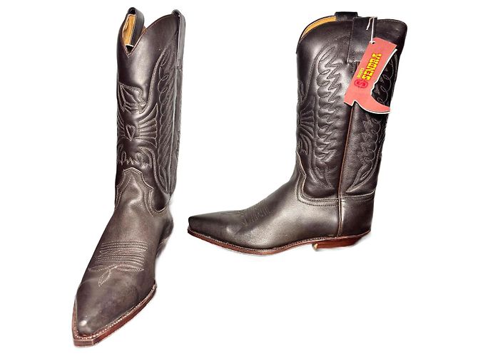 Botas Sendra Castanho Escuro com Pele