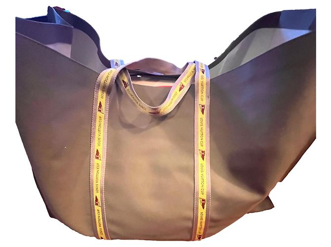 Autre Marque Louis Vuitton Tragetasche 2003 Große Tasche LV Cup Grau