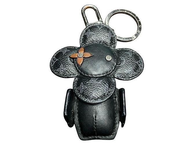 Louis Vuitton Monogram Porte-Clés Doudou Vivienne Keychain Black