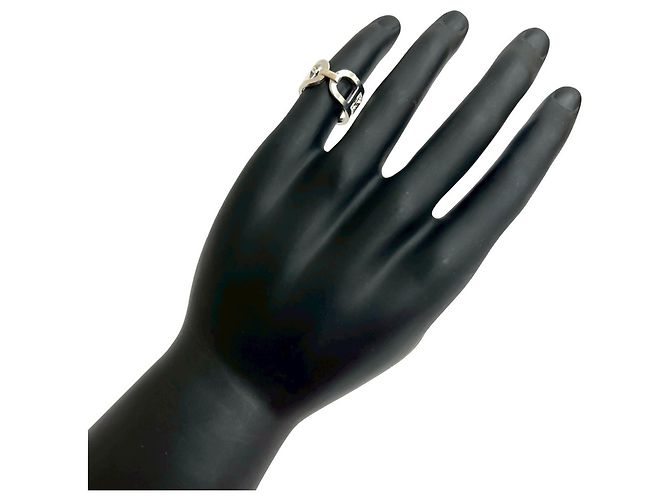 Ring Anillo Hermès Ever Chaine d'Ancre MM en Plata 925