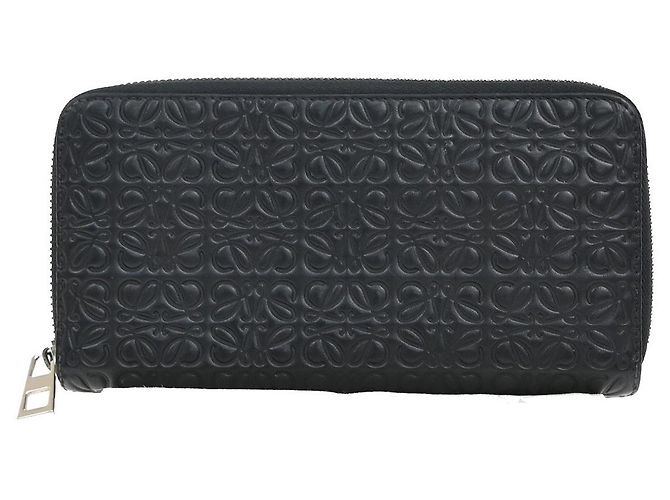 Loewe Anagram Leather Black