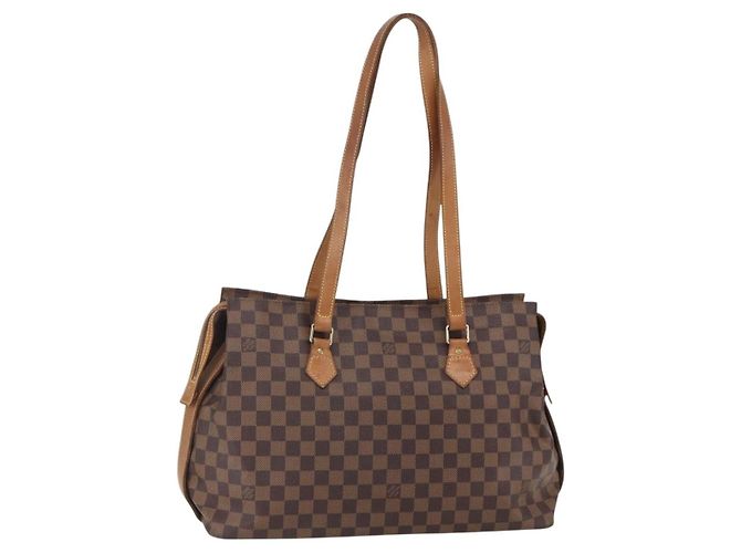 Louis Vuitton Chelsea Handtasche Centenaire Damier Braun