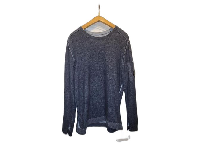 CP Company Baumwollpullover Dunkelgrau XL Anthrazitgrau