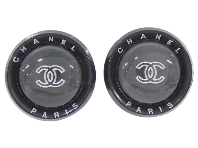 Orecchini a clip neri Chanel Nero 