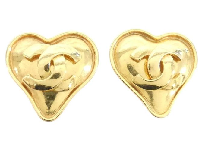 Orecchini a clip in oro Chanel D'oro