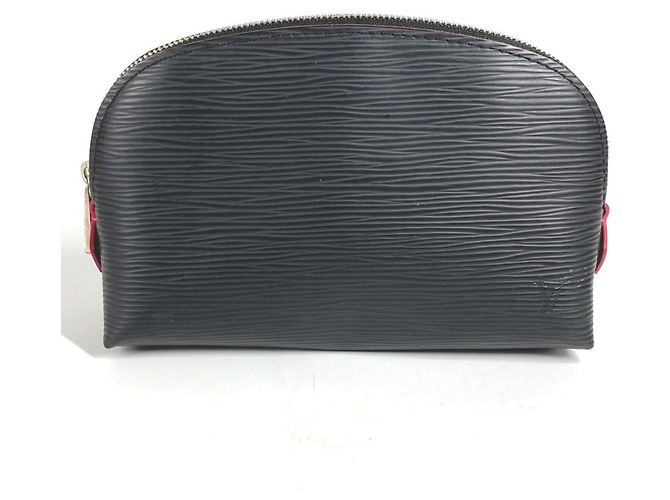 Pochette Epi Bicolore Louis Vuitton Nero Rosa