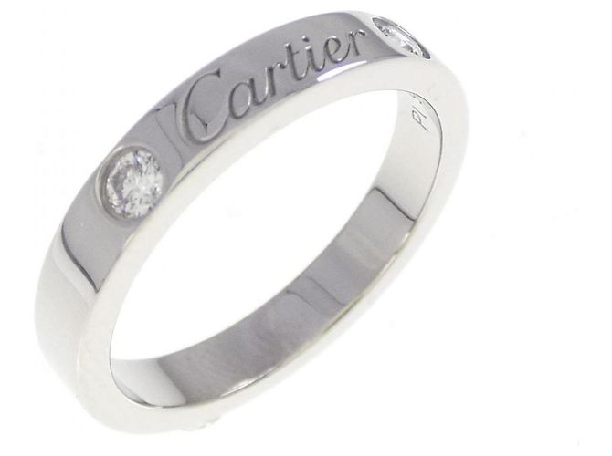 Cartier Platin 2P Ehering
