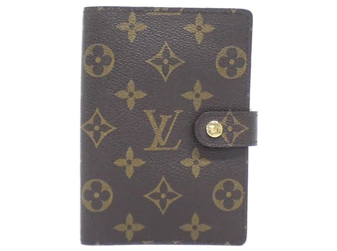 Louis Vuitton Monogram Agenda PM Organizer Brown