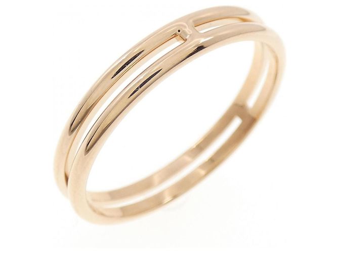 Hermès Ariane Band Ring Pink gold