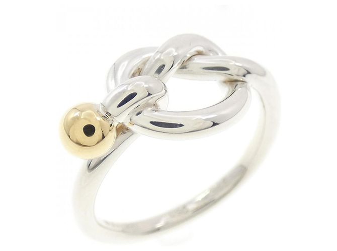 Tiffany & Co Anello Love Knot Tiffany Argento D'oro