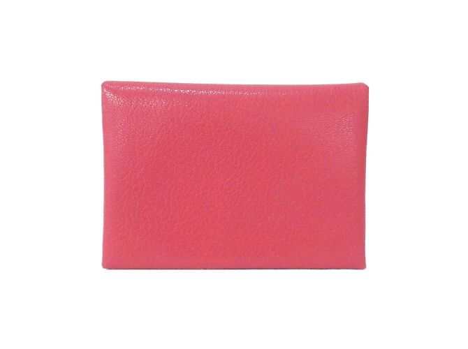 Hermes Hermès Calvi Duo Coin Case Pink