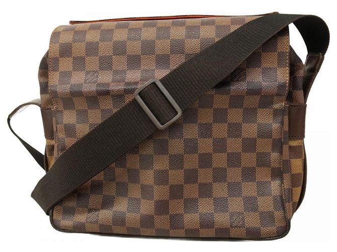 Sac à épaule Damier Naviglio Louis Vuitton Damier ebène