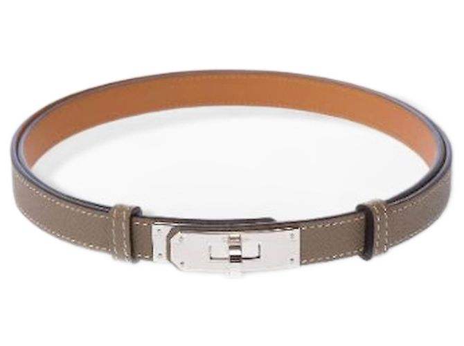 Hermès Accesorio HERMES Kelly en Cuero Gris - 103167