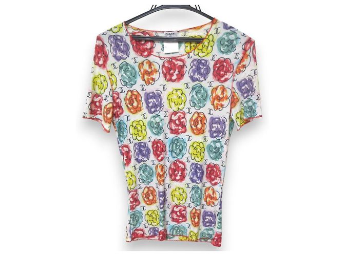Timeless Camiseta Camelia Chanel Multicolor