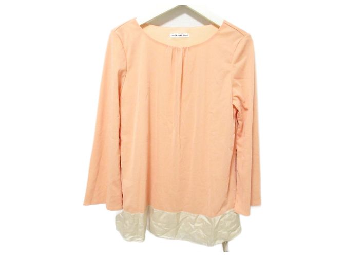 Autre Marque Pullover Power Net VIVIENNE TAM Beige Arancione