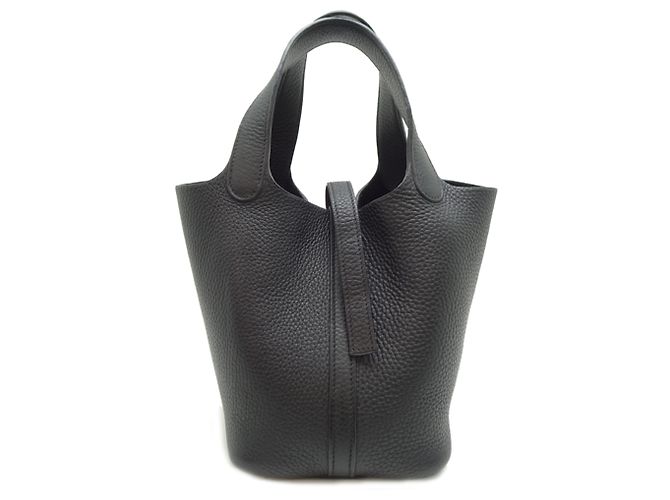 Bolsa Hermès Picotin PM Preto
