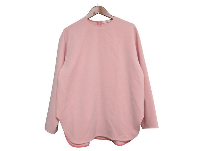 Autre Marque Top a maniche lunghe Yori Double Cross Rosa