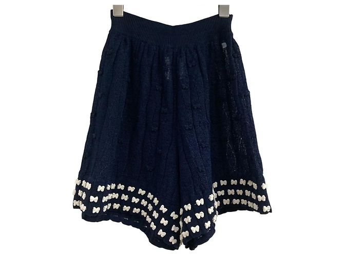 Chanel Short Pants Navy blue