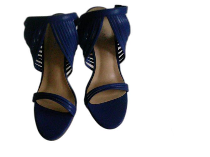 Autre Marque Décolleté MORGAN blu in similpelle 11 cm