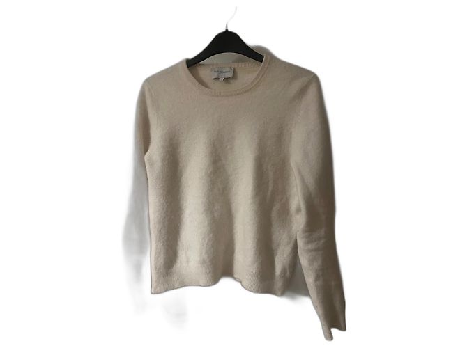 Pull Eric Bompard en cachemire crème Écru