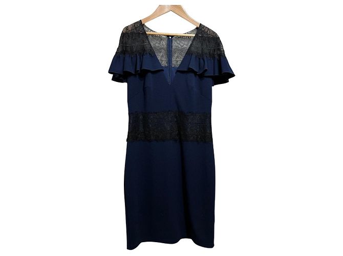 Autre Marque TADASHI SHOJI Kleid Blau Marineblau