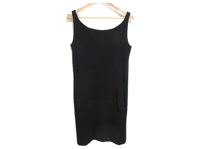 Autre Marque Vestido NATURAL de FOXEY Negro
