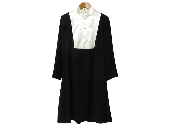 LANVIN Kleid Schwarz Roh