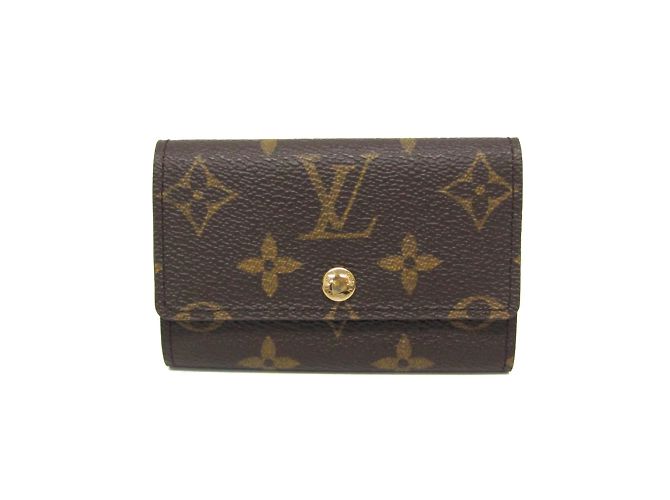 Louis Vuitton Monogram Key Holder Brown