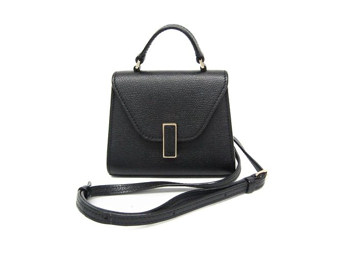 Valextra ISIDE BELT Marsupio in pelle da donna e borsa a spalla Nero