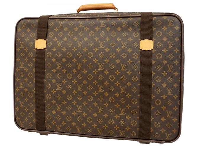 Borsa Boston Satellite 65 Monogram Louis Vuitton Marrone