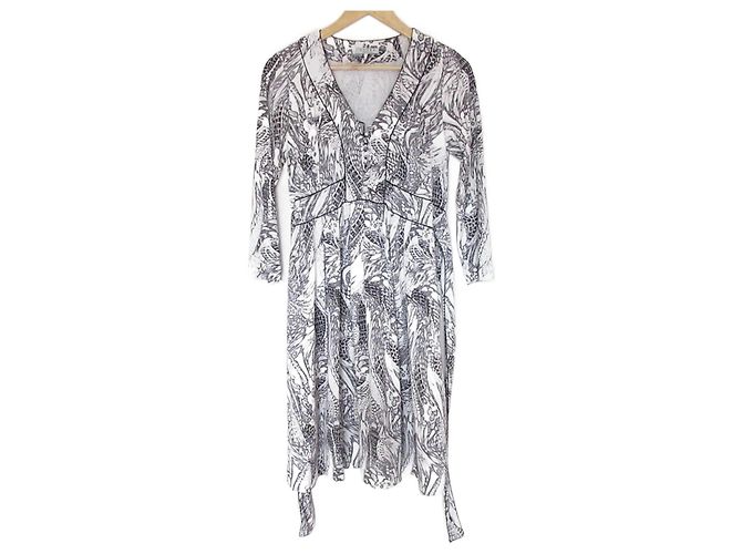 Autre Marque Vestido ADORE Castaño Blanco