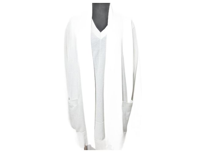 Autre Marque Strick-Cardigan Ensemble Weiß Aus weiß