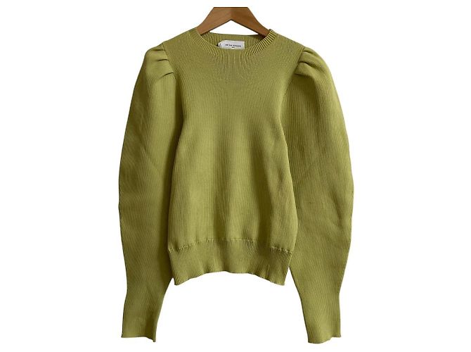 Autre Marque Pullover mit Puffärmeln UNITED ARROWS Grün
