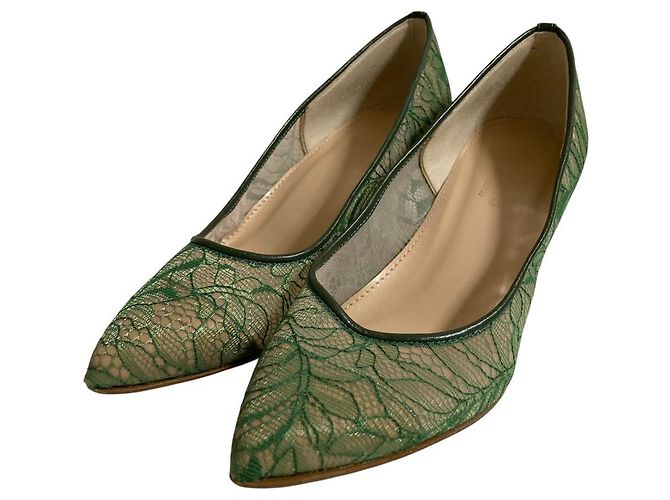 Autre Marque Décolleté in pizzo Carino Mode e Jacomo Verde