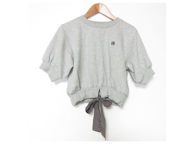 Autre Marque Sudadera con cinta Hem de Snidel Castaño