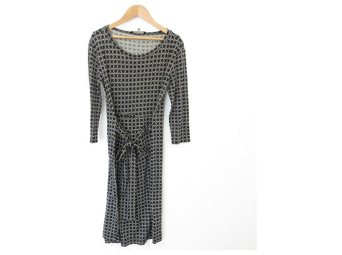 Vestido de seda e algodão Max Mara WEEKEND Preto