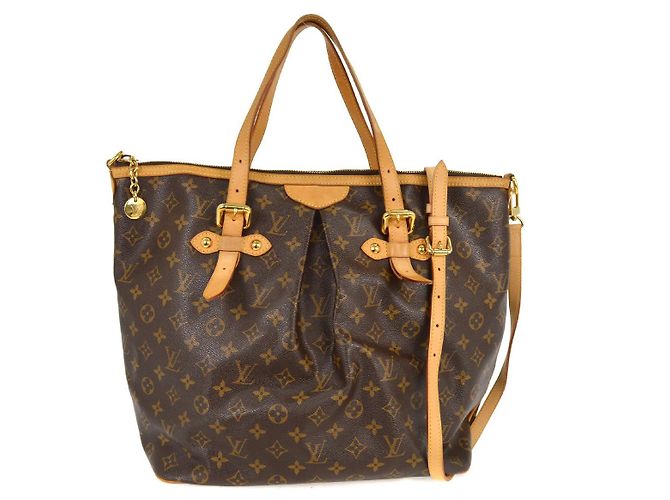 Sac à main Louis Vuitton Palermo en toile Monogram GM