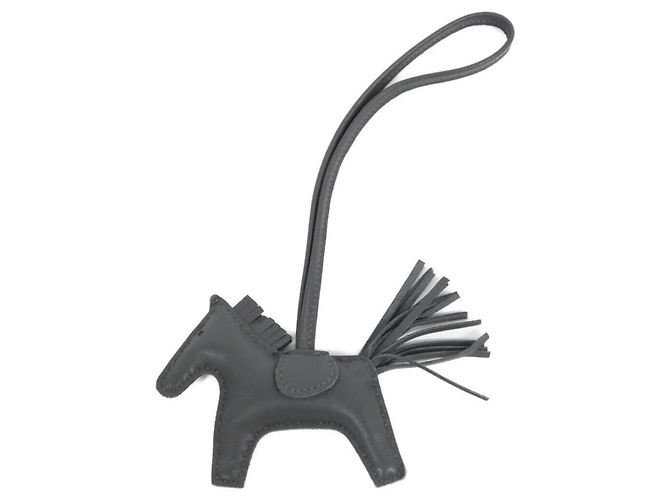 Hermès Hermes Rodeo Accessory Bag Charm PM 064929CA Brown Grey