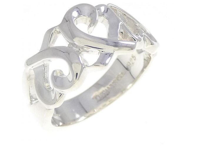 Tiffany & Co Anello Triplo Cuore Amore di Tiffany Argento