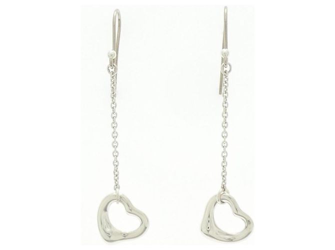 Tiffany & Co Orecchini a goccia Open Heart di Tiffany Argento