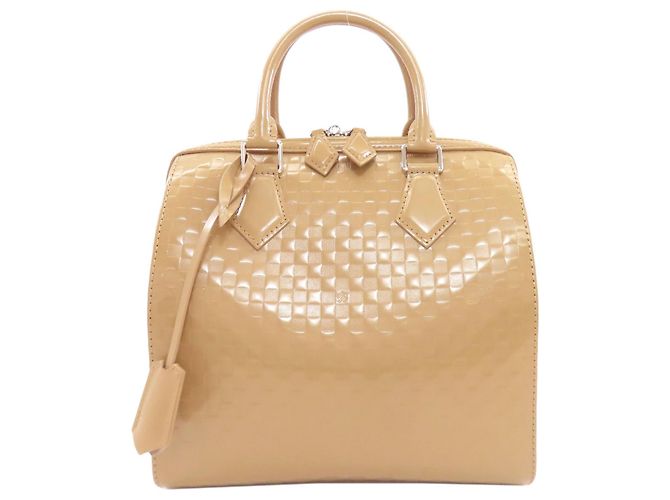 Bolsa Louis Vuitton Speedy Cube Damier Bege