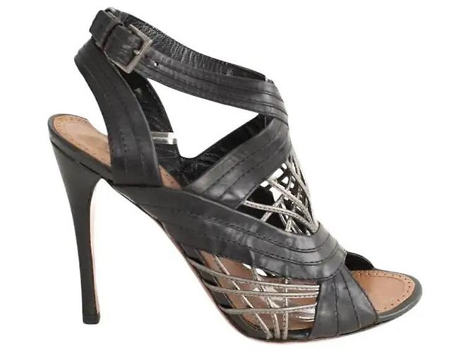 Alaïa Black leather heels