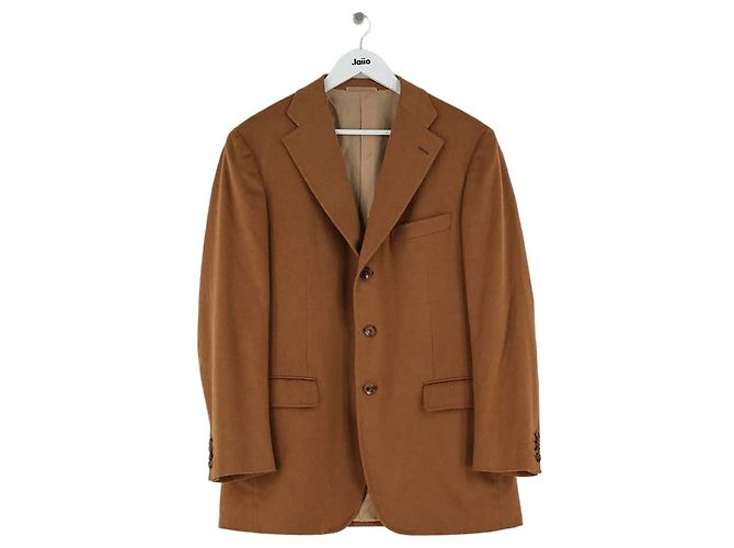 Franck Namani Brown cashmere jacket