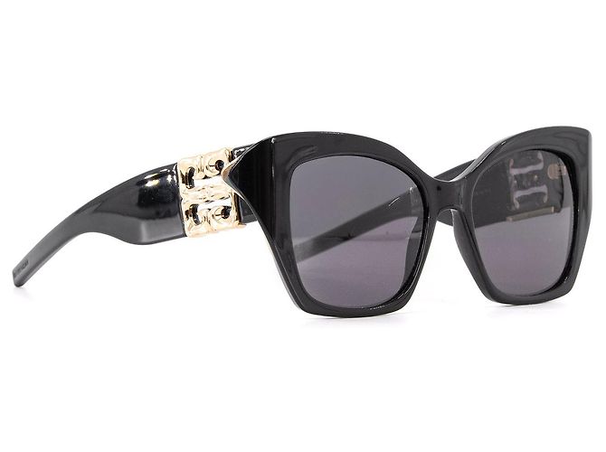 GIVENCHY - Occhiali da sole Evewear Givenchy in plastica nera Nero