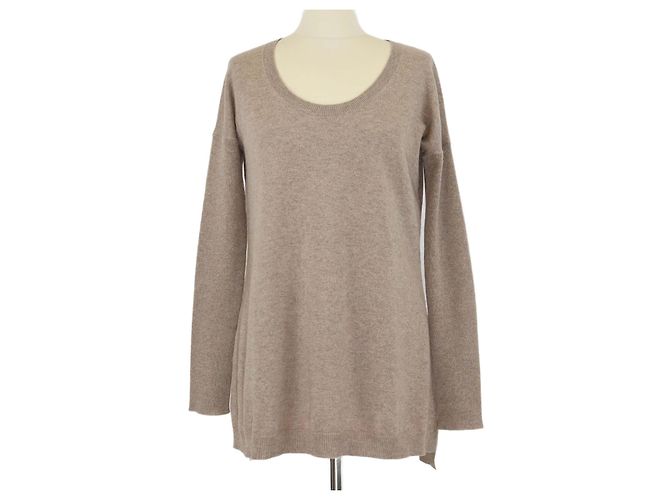 Brauner Cashmere-Pullover von Theory