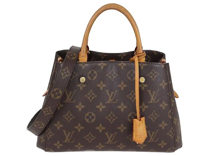 Bolsa Montaigne BB em lona Monogram Louis Vuitton