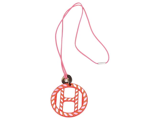 Hermès Herme Tropique H Equipe Nautique Pendant Necklace 