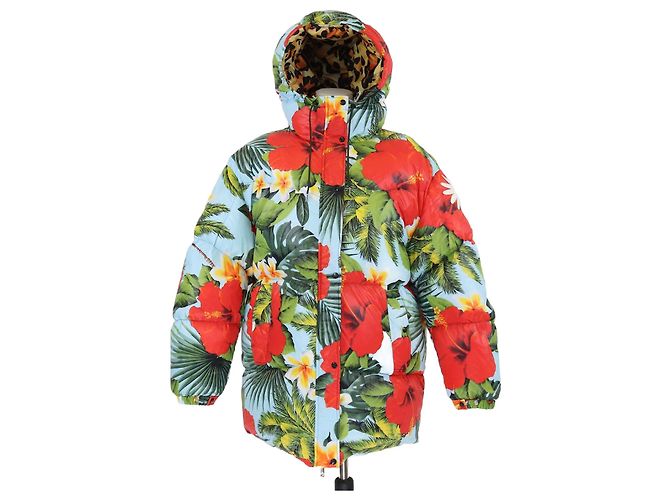 Giacca Puffer Floreale Multicolore Mary Moncler Richard Quinn
